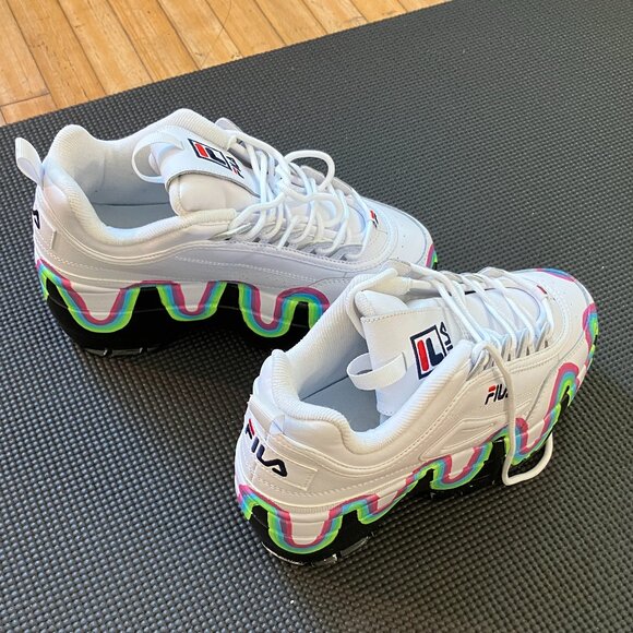 US 8 Fila Disruptor Platform - Picture 1 of 5